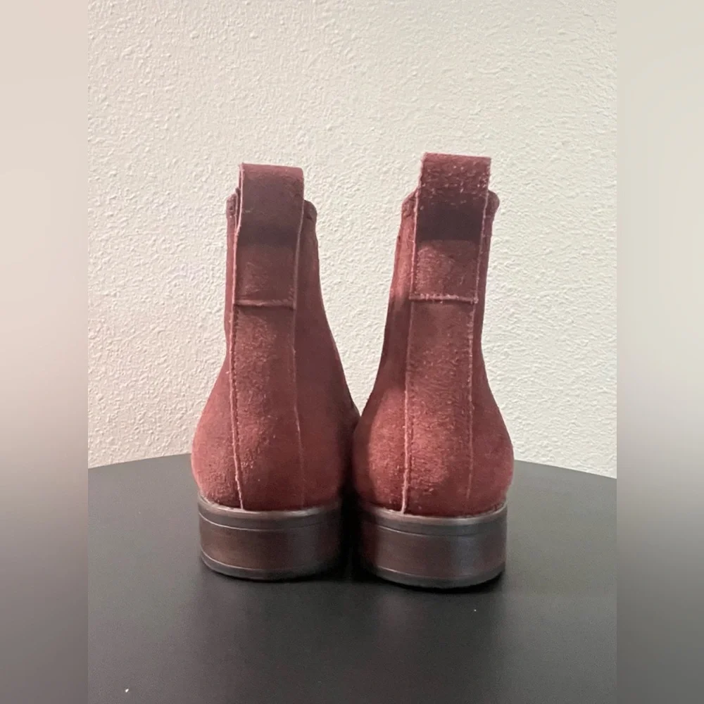 Marc Joseph New York Leather Heel Chelsea Boot with Perforated Detail Chukka